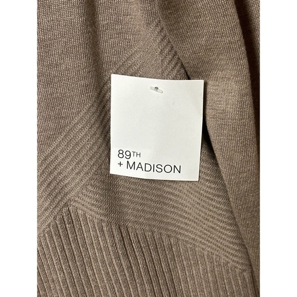 89th and Madison Sweater Womens Large Open Cardigan Soft New - Picture 10 of 16